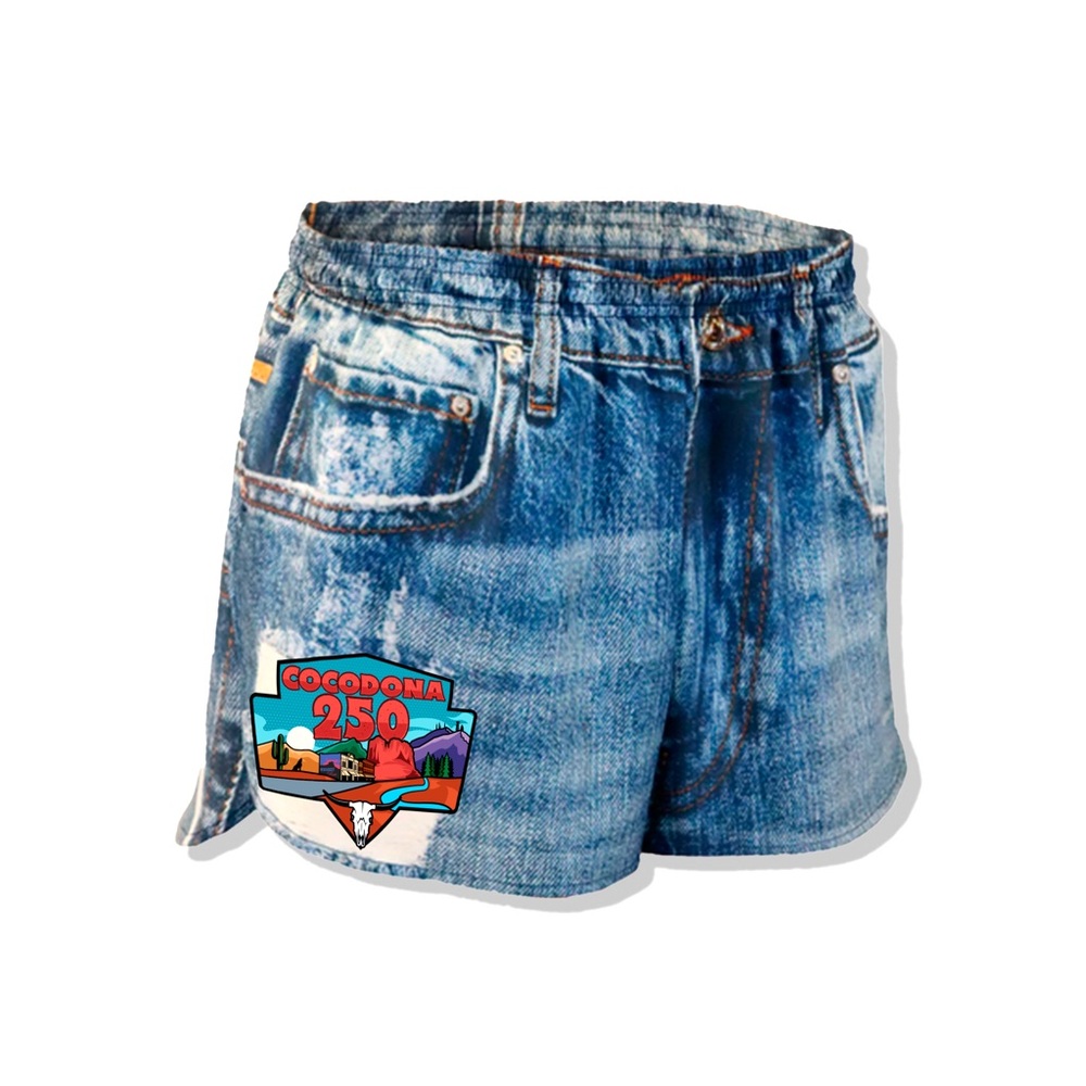 Cocodona 250 Trail Running Jorts Shorts NWOT